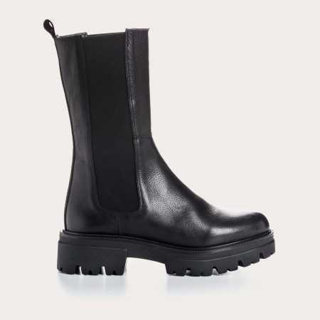 BOOTS DEVORA CUIR GRAINE