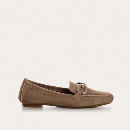 MOCASSINS HERERA CUIR VELOURS