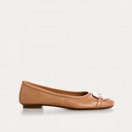 BALLERINES HERMES CUIR