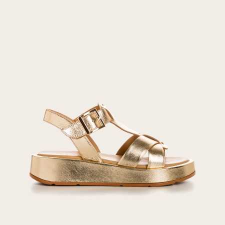 SANDALES MÉTALLISÉES WANDA