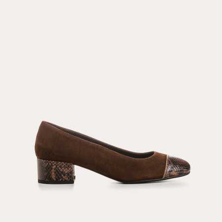 BALLERINES A TALONS RIVIERA...